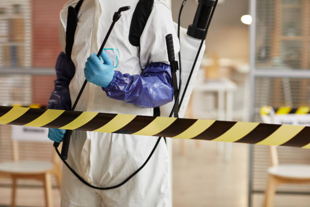 Professional Biohazard Cleanup technician working in Mount Pleasant, WI